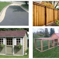 Photos: Driveway, Fence, Shed & Chicken Coop