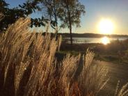 Picture:  Fall Sunrise over White Bear Lake by Mike Brooks
