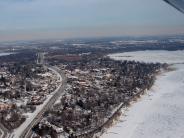 Picture:  Winter Aerial of White Bear Lake by Matt Todd