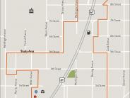 White Bear Lake Downtown Mobility and Parking Project Location Map