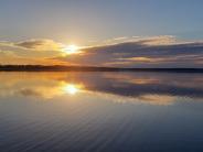 Sunset over White Bear Lake by Dale Grambush