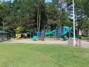 Picture of play equipment at Spruce Park