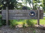 Picture of Ramaley Park entrance sign