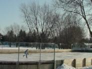 Picture of one of two ice rinks