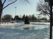 Picture of one of two ice rinks