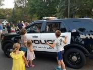 Image of Police with Public during National Night Out