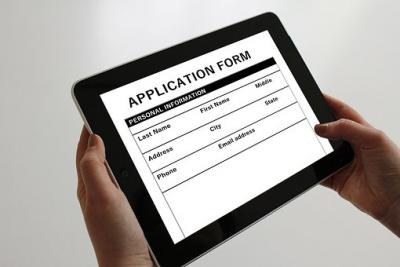 Image of an application