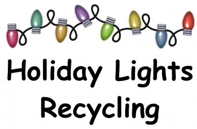 Holiday Lights Recycling 