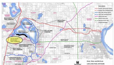 Image of the Lake Links Trail Project Plan