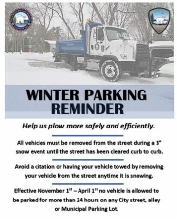 Image of Winter Parking Notice